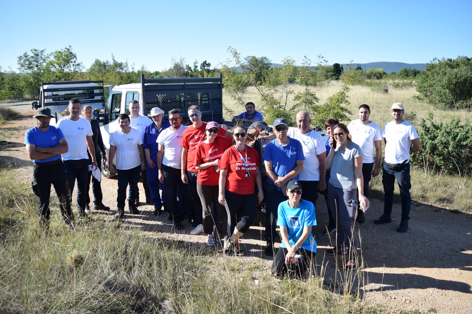 Zelena čistka u Nacionalnom parku „Krka“: volonteri prikupili tri kamiona otpada